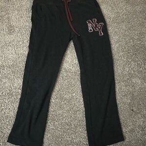 Black Sweatpants with NY Logo